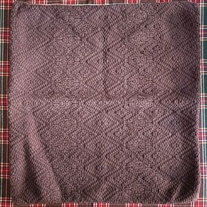 Pottery Barn washed diamond pillow cover